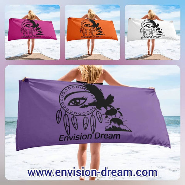 Envision Dream Beach Towel