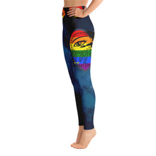 Load image into Gallery viewer, Envision Dream Rainbow Blue Cloud Yoga Leggings