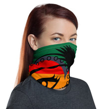 Load image into Gallery viewer, Envision Dream Rainbow Green Versatile Head Wrap and Neck Warmer