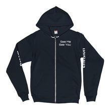 Load image into Gallery viewer, Envision Dream See Me, See You Zip Up Hoodie