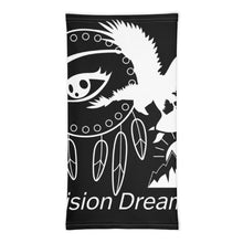 Load image into Gallery viewer, Envision Dream Versatile Black Head Wrap and Neck Warmer