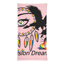 Load image into Gallery viewer, Envision Dream Versatile Pride Pink Head Wrap and Neck Warmer