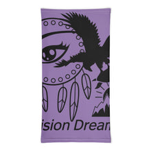 Load image into Gallery viewer, Envision Dream Versatile Purple Head Wrap and Neck Warmer