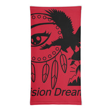 Load image into Gallery viewer, Envision Dream Versatile Red Head Wrap and Neck Warmer