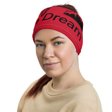 Load image into Gallery viewer, Envision Dream Versatile Red Head Wrap and Neck Warmer