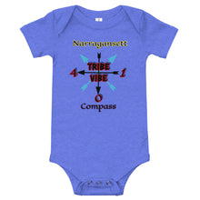 Load image into Gallery viewer, Tribe Vibe Narragansett Compass Onesie