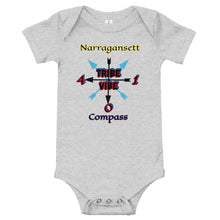 Load image into Gallery viewer, Tribe Vibe Narragansett Compass Onesie