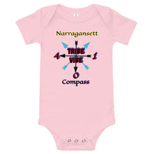 Load image into Gallery viewer, Tribe Vibe Narragansett Compass Onesie