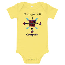 Load image into Gallery viewer, Tribe Vibe Narragansett Compass Onesie