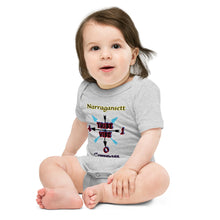 Load image into Gallery viewer, Tribe Vibe Narragansett Compass Onesie