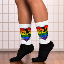 Load image into Gallery viewer, Envision Dream Rainbow Heart Socks