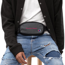 Load image into Gallery viewer, Envision Dream Champion Fanny Pack Pink Writing