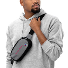 Load image into Gallery viewer, Envision Dream Champion Fanny Pack Pink Writing