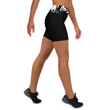Load image into Gallery viewer, Envision Dream Night Vision Black Yoga Shorts
