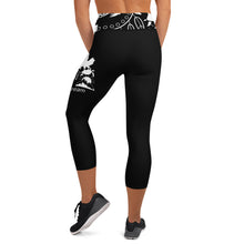 Load image into Gallery viewer, Envision Dream Night Vision Black Yoga Capri Leggings