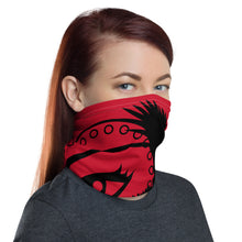 Load image into Gallery viewer, Envision Dream Versatile Red Head Wrap and Neck Warmer