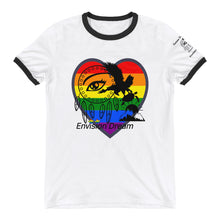 Load image into Gallery viewer, Envision Dream Rock-n-Roll Rainbow Heart Shirt