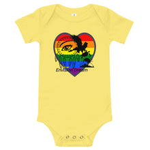 Load image into Gallery viewer, Envision Dream Baby Rainbow Heart Onesie