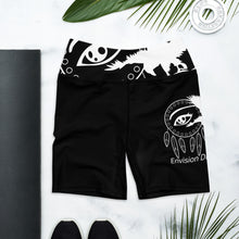Load image into Gallery viewer, Envision Dream Night Vision Black Yoga Shorts