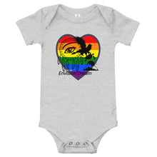 Load image into Gallery viewer, Envision Dream Baby Rainbow Heart Onesie