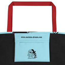 Load image into Gallery viewer, Envision Dream Catch All Light Blue Tote Bag
