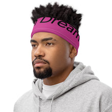 Load image into Gallery viewer, Envision Dream Versatile Pink Head Wrap and Neck Warmer
