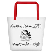 Load image into Gallery viewer, Envision Dream Catch All Classic White Tote Bag