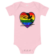 Load image into Gallery viewer, Envision Dream Baby Rainbow Heart Onesie