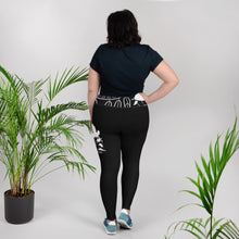 Load image into Gallery viewer, Envision Dream Night Vision Big and Beautiful Black Yoga Leggings