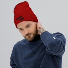 Load image into Gallery viewer, Trapped Ruby Embroidered Beanie