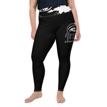 Load image into Gallery viewer, Envision Dream Night Vision Big and Beautiful Black Yoga Leggings
