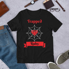 Load image into Gallery viewer, Trapped Ruby Black T-Shirt