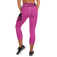 Load image into Gallery viewer, Envision Dream Pink Yoga Capri Leggings