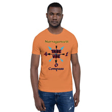 Load image into Gallery viewer, Narragansett Compass Tribe Vibe T-Shirt