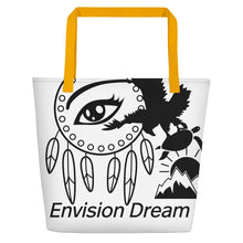 Load image into Gallery viewer, Envision Dream Catch All Classic White Tote Bag