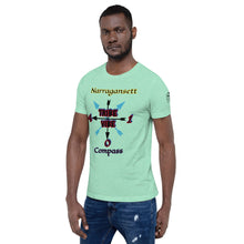 Load image into Gallery viewer, Narragansett Compass Tribe Vibe T-Shirt
