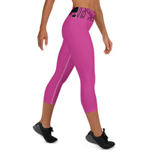 Load image into Gallery viewer, Envision Dream Pink Yoga Capri Leggings