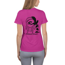 Load image into Gallery viewer, Envision, Capture, Roam Pink Athletic Woman's Shirt