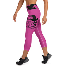 Load image into Gallery viewer, Envision Dream Pink Yoga Capri Leggings