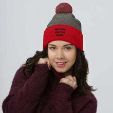Load image into Gallery viewer, Envision, Capture, Roam Pom-Pom Beanie