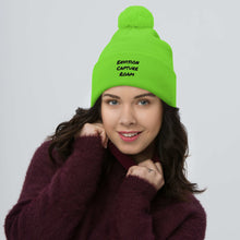 Load image into Gallery viewer, Envision, Capture, Roam Pom-Pom Beanie