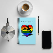 Load image into Gallery viewer, Envision Dream Rainbow Heart Spiral Notebook