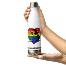 Load image into Gallery viewer, Envision Dream Rainbow Heart Stainless Steel Water Bottle