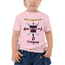Load image into Gallery viewer, Narragansett Compass Tribe Vibe Toddler Short Sleeve Tee