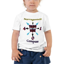 Load image into Gallery viewer, Narragansett Compass Tribe Vibe Toddler Short Sleeve Tee
