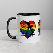 Load image into Gallery viewer, Envision Dream Sip & Think Rainbow Heart Mug