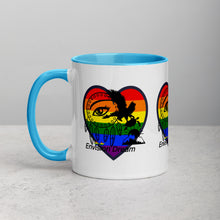 Load image into Gallery viewer, Envision Dream Sip & Think Rainbow Heart Mug