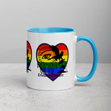 Load image into Gallery viewer, Envision Dream Sip & Think Rainbow Heart Mug