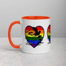 Load image into Gallery viewer, Envision Dream Sip & Think Rainbow Heart Mug
