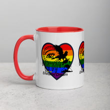 Load image into Gallery viewer, Envision Dream Sip & Think Rainbow Heart Mug